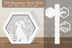 Christmas Dog 3D Shadow Box Clipart Bundle - CraftNest - Digital Crafting and Art