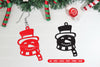 Christmas Earring Lasercut SVG Bundle - Clipart Collection