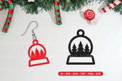 Christmas Earring Lasercut SVG Bundle - CraftNest - Digital Crafting and Art