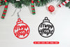 Christmas Earring Lasercut SVG Bundle Clipart