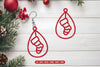 Christmas Earring Lasercut SVG Bundle - Clipart Bundle