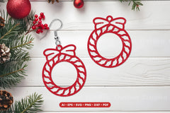 Christmas Earring Lasercut SVG Bundle - CraftNest - Digital Crafting and Art