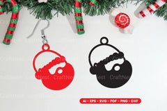 Christmas Earring Lasercut SVG Bundle - CraftNest - Digital Crafting and Art