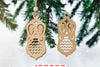 Christmas Gift Tag Laser Cut SVG Bundle - Clipart Bundle