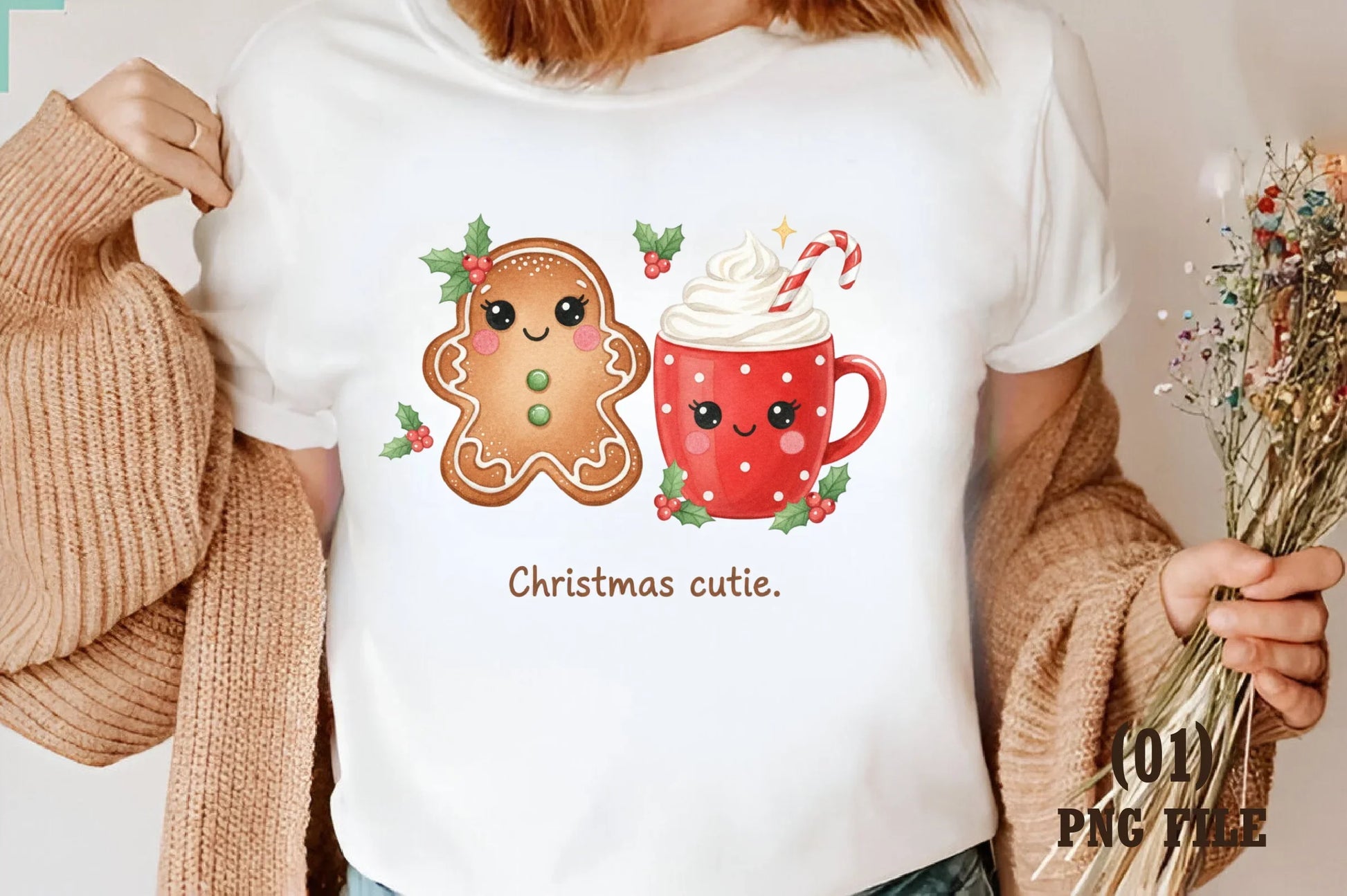 Christmas Gingerbread & Hot Cocoa Mug Wrap Bundle - CraftNest - Digital Crafting and Art