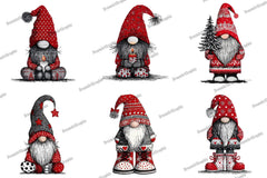 Christmas Gnome Embroidery Design Bundle - CraftNest - Digital Crafting and Art