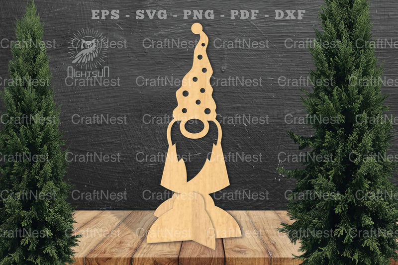 Christmas Gnome Laser Cut Home Decor Clipart Bundle - CraftNest - Digital Crafting and Art