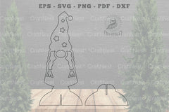 Christmas Gnome Laser Cut Home Decor Clipart Bundle - CraftNest - Digital Crafting and Art
