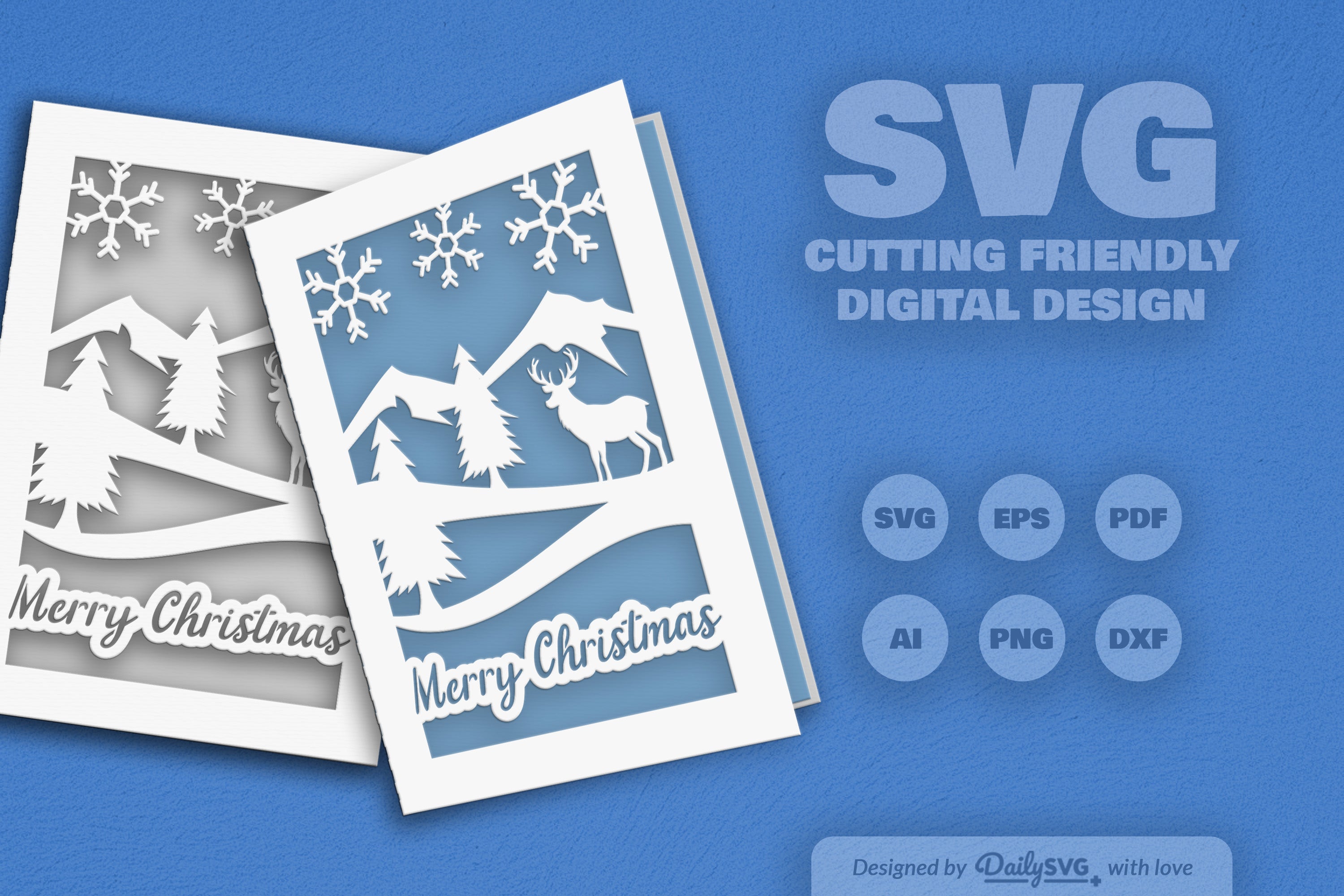 Christmas SVG Bundle Festive Holiday Collection