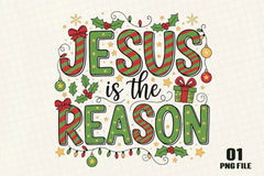 Christmas Jesus T-Shirt Design Clipart Bundle - CraftNest - Digital Crafting and Art