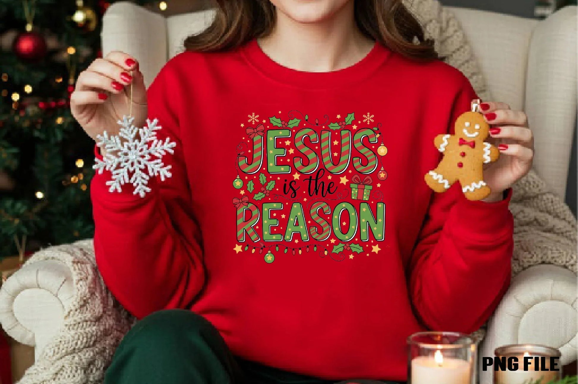 Christmas Jesus T-Shirt Design Clipart Bundle - CraftNest - Digital Crafting and Art