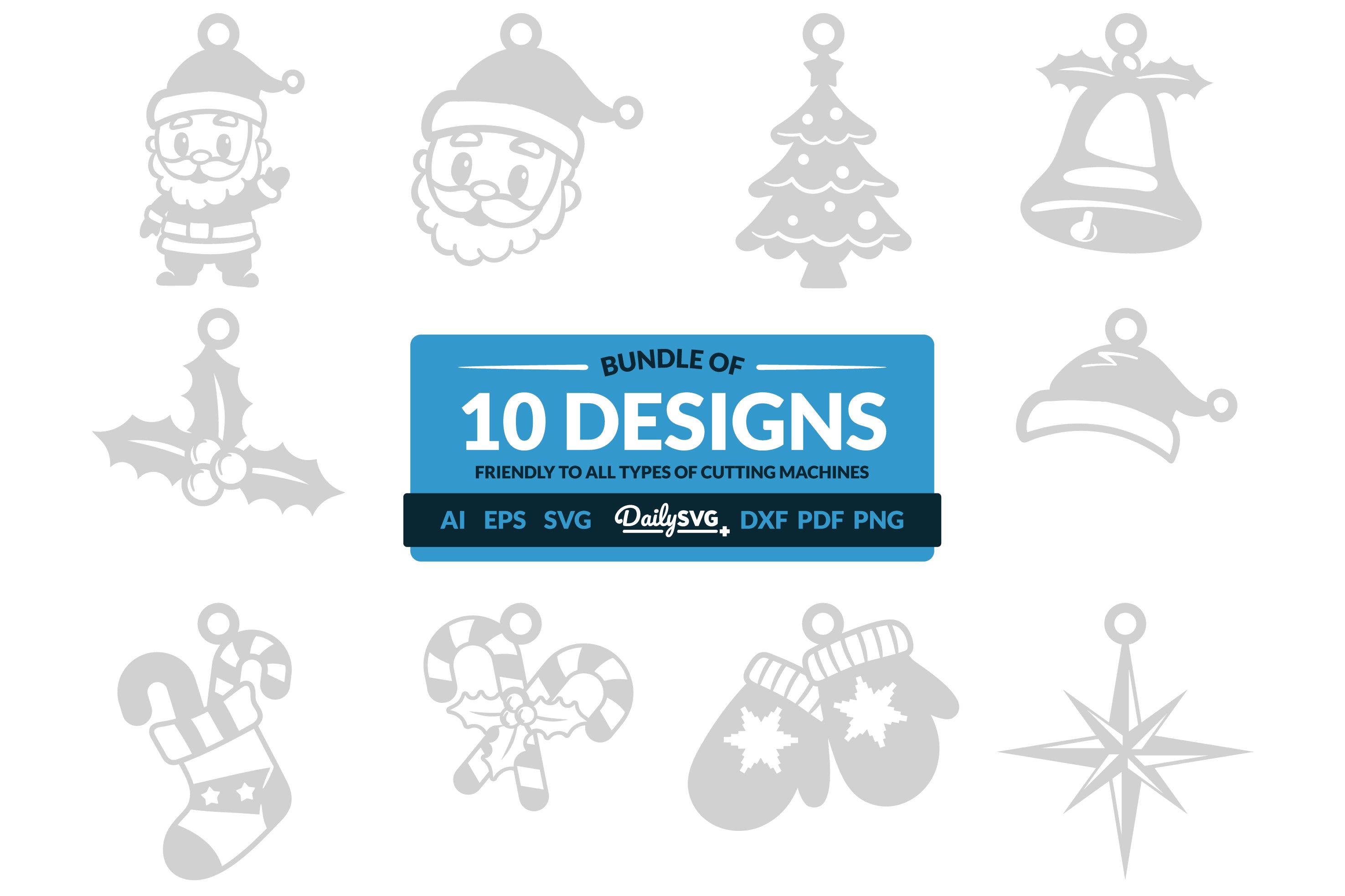 Christmas Keychain Clipart Daily SVG Bundles