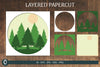 Christmas Layered Paper Cut Card SVG Bundle