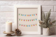 Christmas Light Clipart Bundle - CraftNest - Digital Crafting and Art