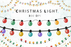 Christmas Light Clipart Bundle - CraftNest - Digital Crafting and Art