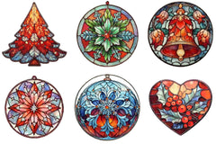 Christmas Ornament Clipart Bundle - CraftNest - Digital Crafting and Art