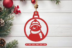 Christmas Ornament Lasercut SVG Bundle - CraftNest - Digital Crafting and Art