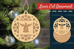 Christmas Ornament SVG Bundle - CraftNest - Digital Crafting and Art