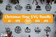 Christmas Ornaments Round SVG Bundle - CraftNest - Digital Crafting and Art