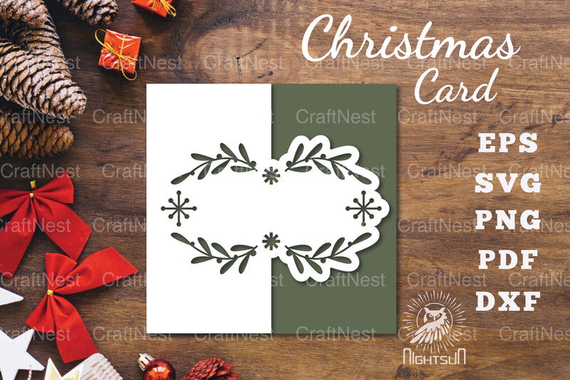 1582 Christmas Papercut Card Clipart Bundle - CraftNest - Digital Crafting and Art