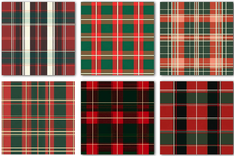 Christmas Plaid Pattern Design Clipart Bundle - CraftNest - Digital Crafting and Art