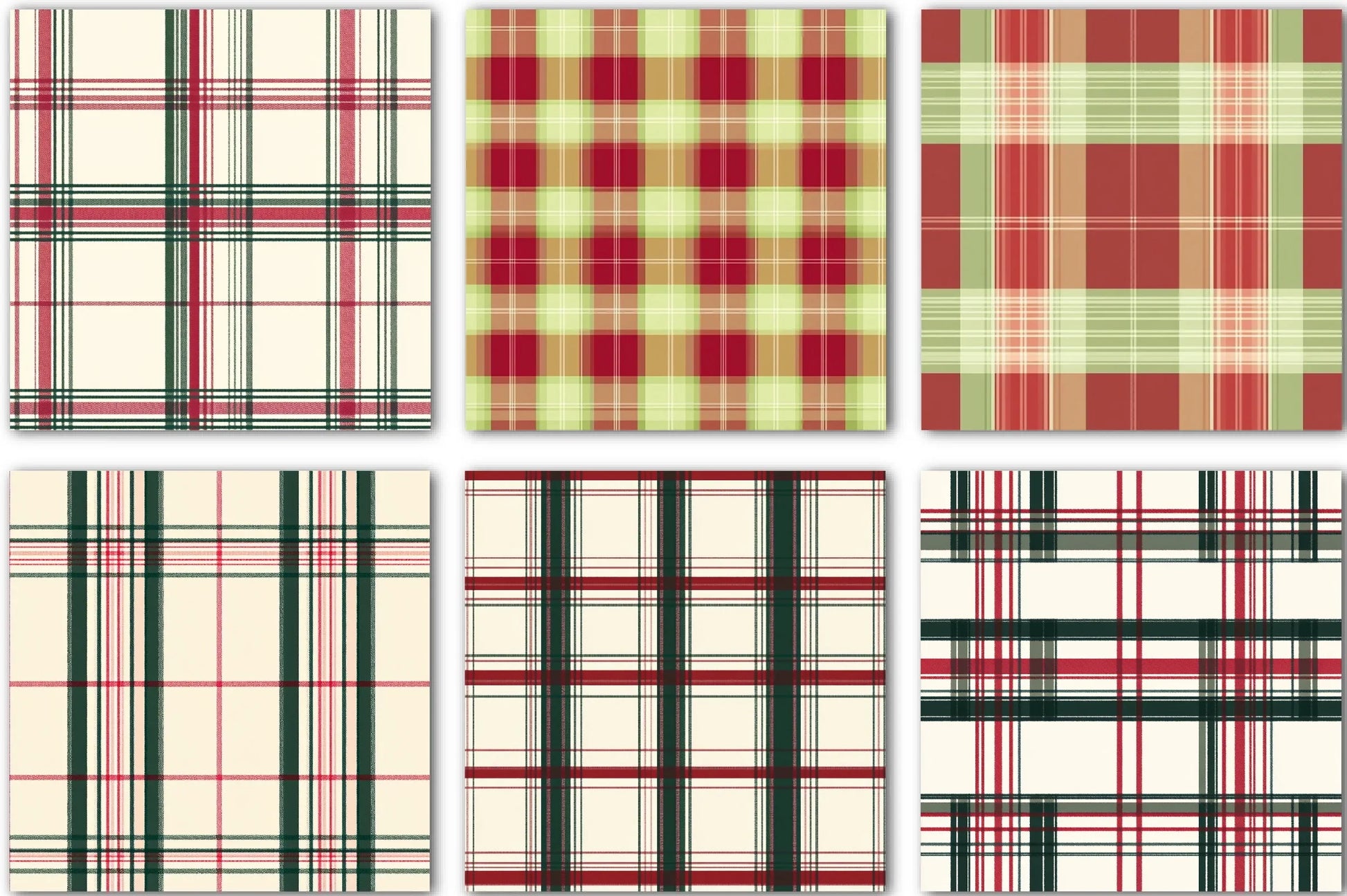 Christmas Plaid Pattern Design Clipart Bundle - CraftNest - Digital Crafting and Art