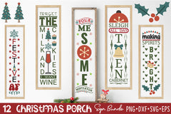 Christmas Porch Sign Bundle - CraftNest - Digital Crafting and Art