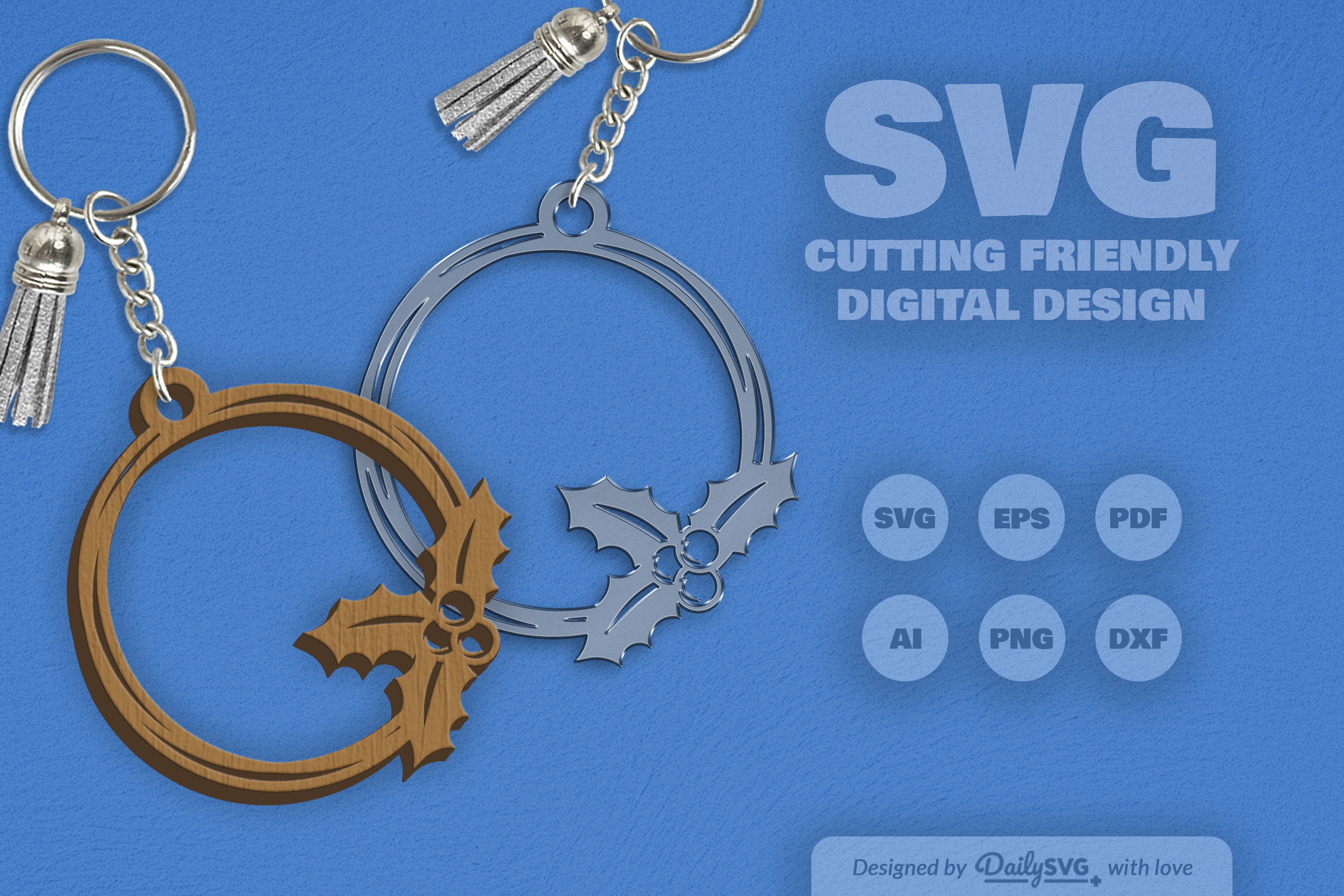 Christmas SVG Round SVG Bundle Collection 2