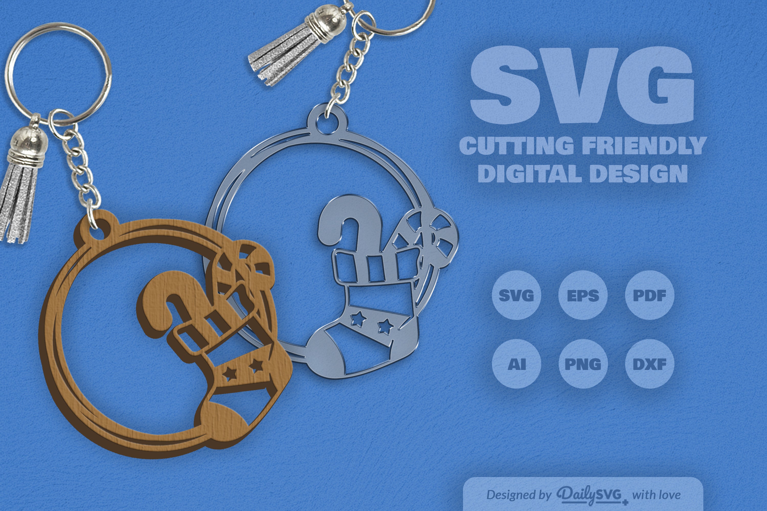 Christmas SVG Round SVG Bundle 1