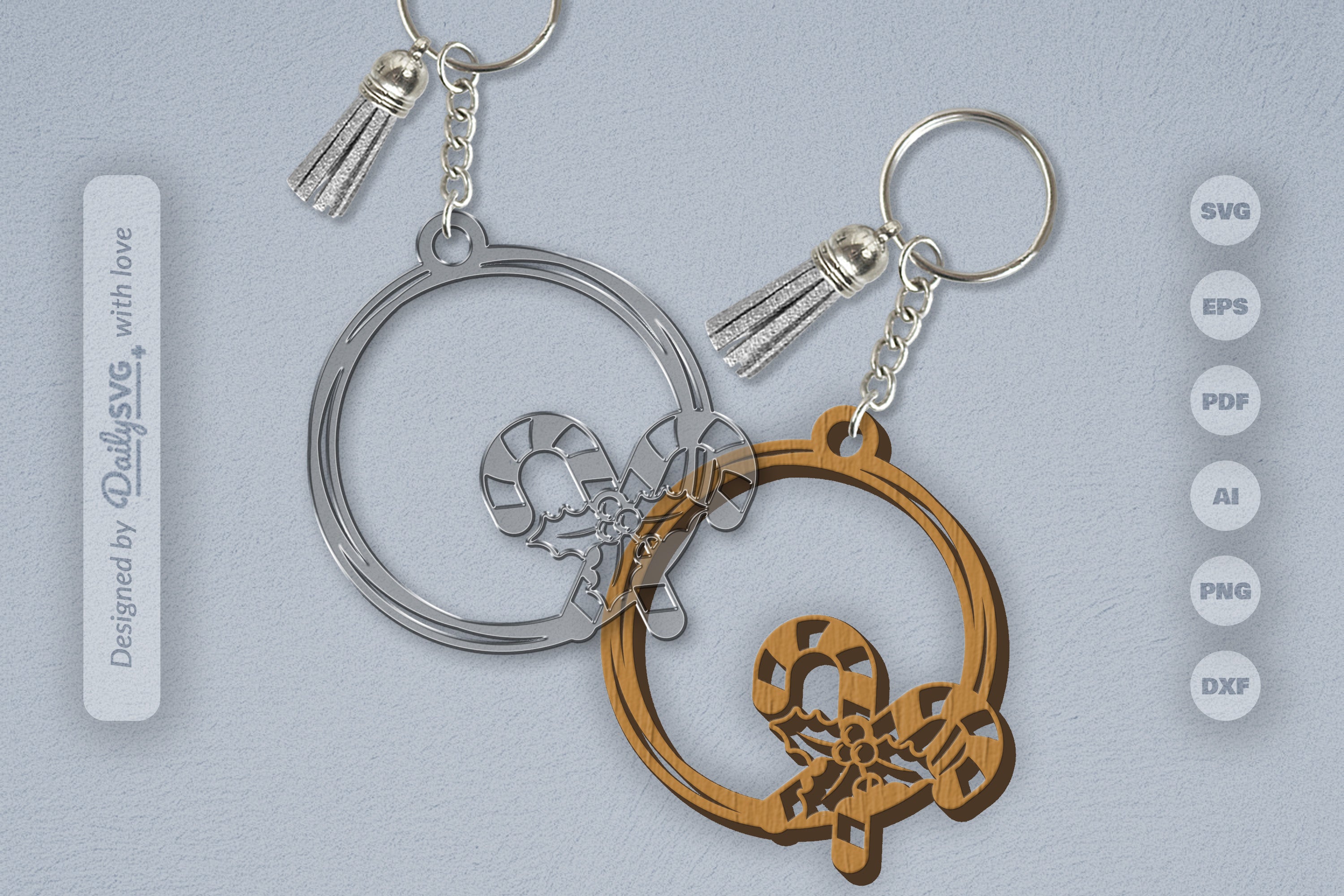 SVG Christmas Round SVG Bundle