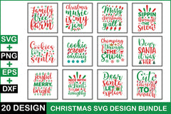 Christmas SVG Bundle 18 - CraftNest - Digital Crafting and Art
