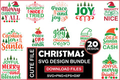 Christmas SVG Bundle 15 - CraftNest - Digital Crafting and Art
