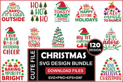 Christmas SVG Bundle 11 - CraftNest - Digital Crafting and Art