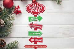 Christmas Sign Lasercut SVG Bundle - Clipart Bundle - CraftNest - Digital Crafting and Art