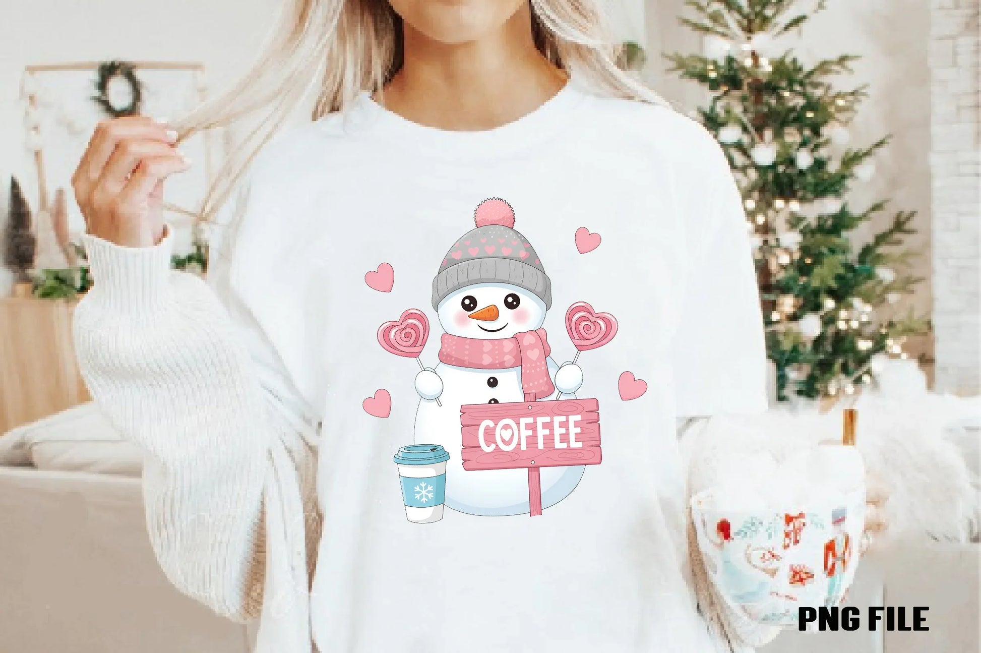 Christmas Snowman Coffee Clipart Bundle - CraftNest - Digital Crafting and Art