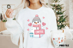 Christmas Snowman Coffee Clipart Bundle - CraftNest - Digital Crafting and Art