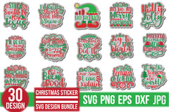 Christmas Sticker Bundle 2 - CraftNest - Digital Crafting and Art