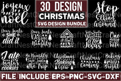 Christmas Design Bundle 33 - CraftNest - Digital Crafting and Art