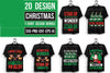 Christmas T-Shirt Design SVG Bundle 9