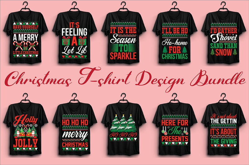 Christmas T Shirt Bundle 20 - CraftNest - Digital Crafting and Art