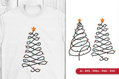 Christmas Tree Lamp Clipart Bundle - CraftNest - Digital Crafting and Art