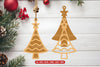 Christmas Tree Ornament Laser Cut SVG Bundle - Clipart Collection