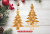 Christmas Tree Ornament Laser Cut SVG Bundle - Clipart Collection