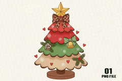 Christmas Tree Clipart Bundle - CraftNest - Digital Crafting and Art
