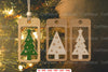 Christmas Tree Tag Laser Cut SVG Bundle - Clipart Bundle