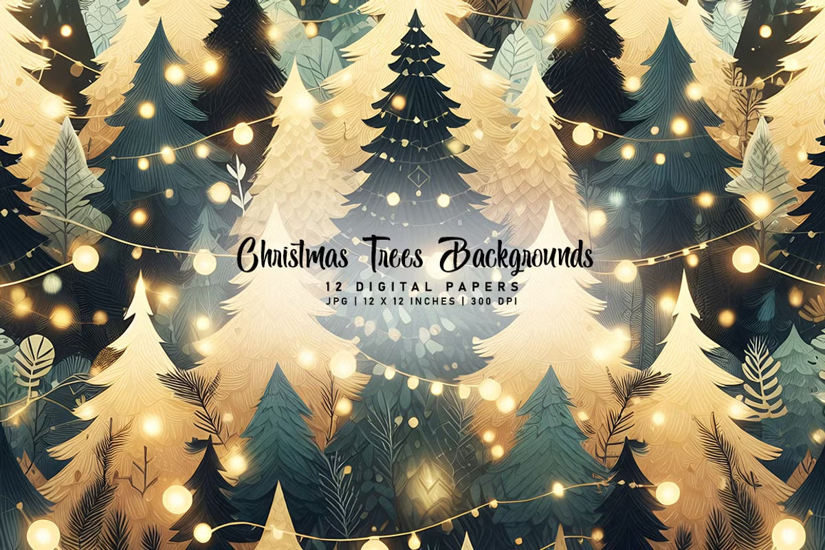 Christmas Trees Backgrounds