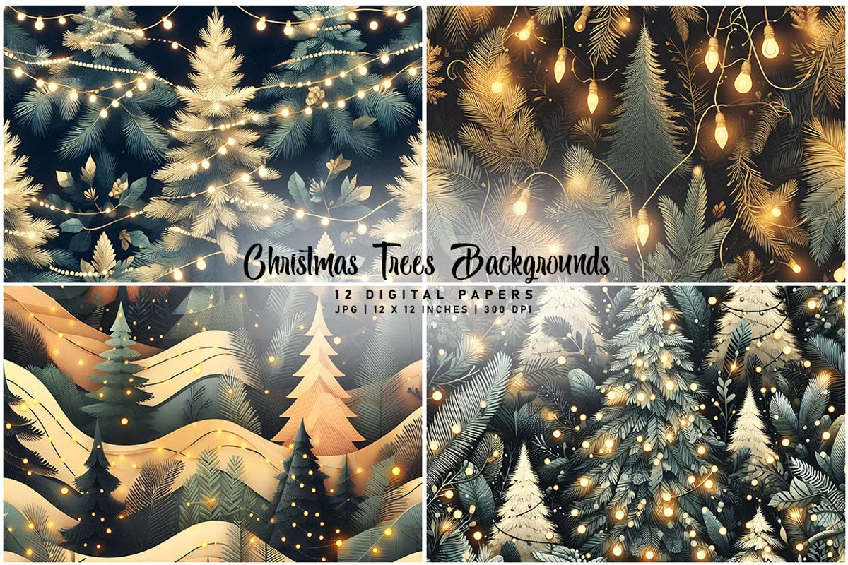 Christmas Trees Backgrounds
