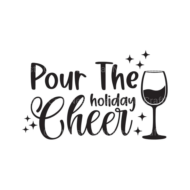 Christmas Wine SVG Bundle - CraftNest - Digital Crafting and Art