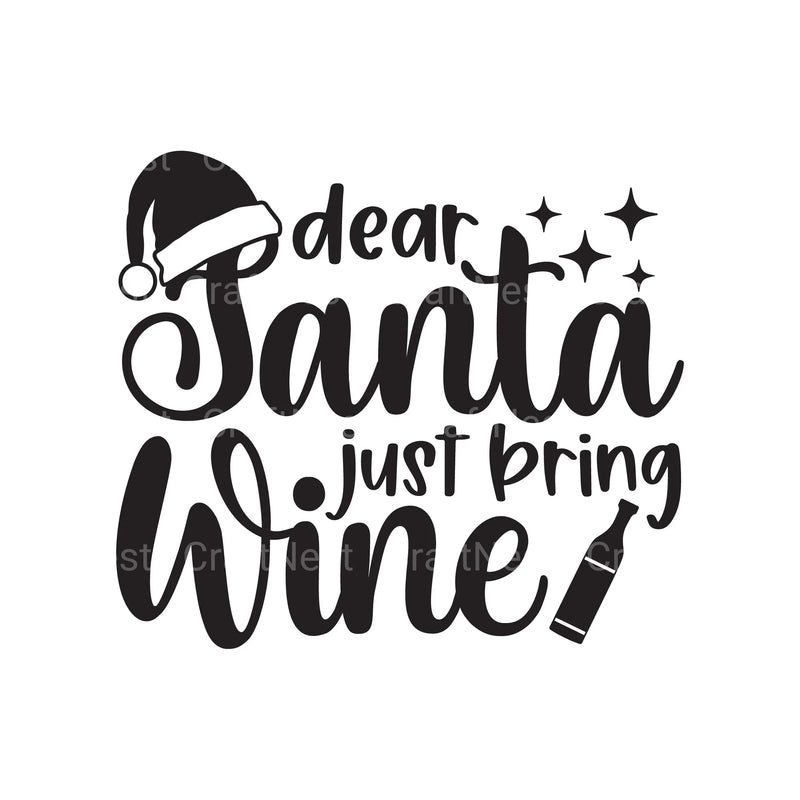 Christmas Wine SVG Bundle - CraftNest - Digital Crafting and Art