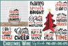 Christmas Wine SVG Bundle